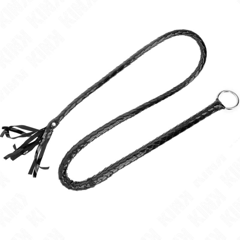 Kink - látigo largo pvc brillante 138 cm