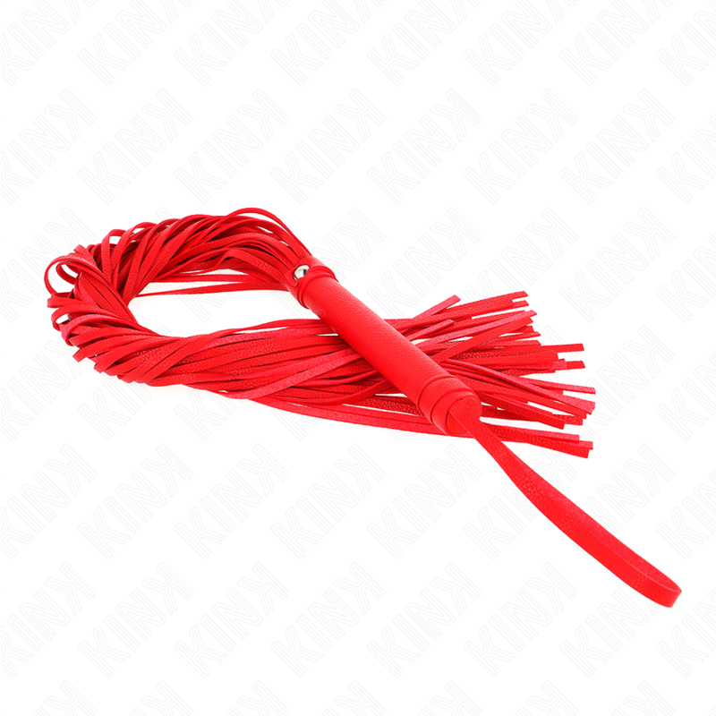 Kink - látigo pvc blando rojo 70 cm