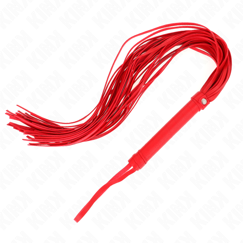 Kink - látigo pvc blando rojo 70 cm