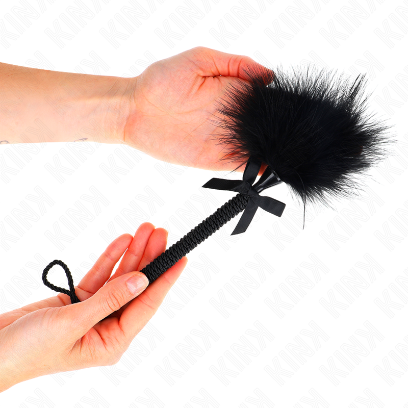 Kink - masajeador de cuerda de nailon con plumas