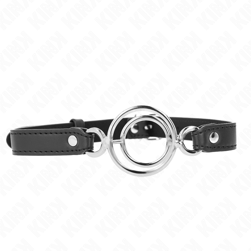 Kink - mordaza con múltiples juntas tóricas 5 cm negro 63 x