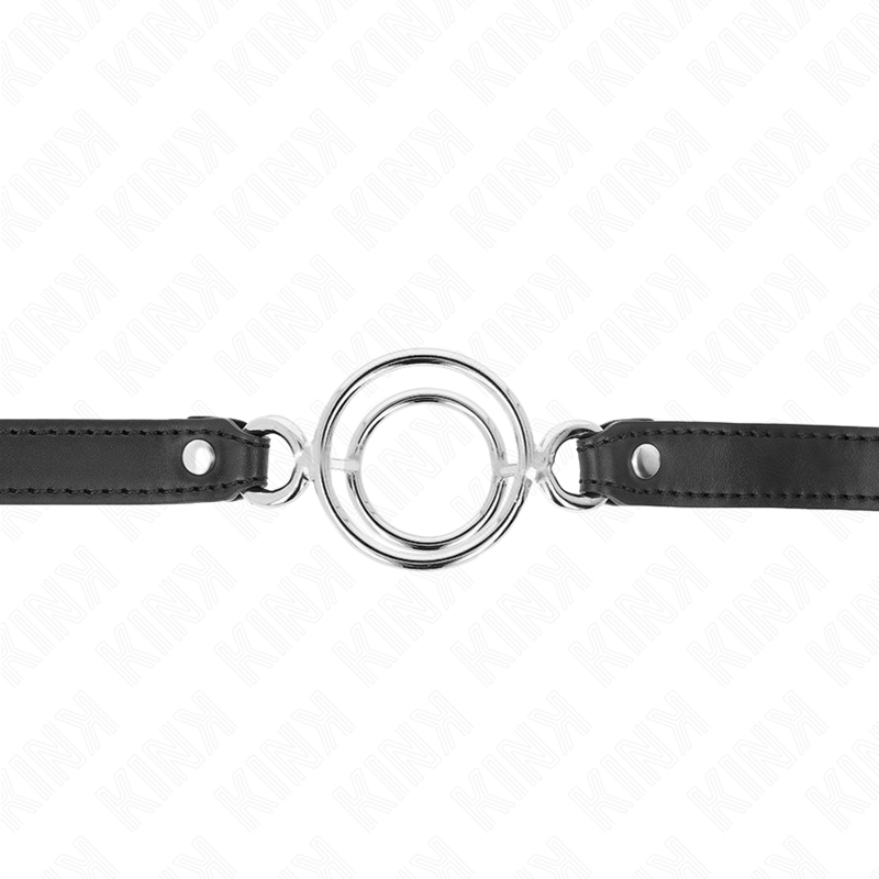 Kink - mordaza con múltiples juntas tóricas 5 cm negro 63 x
