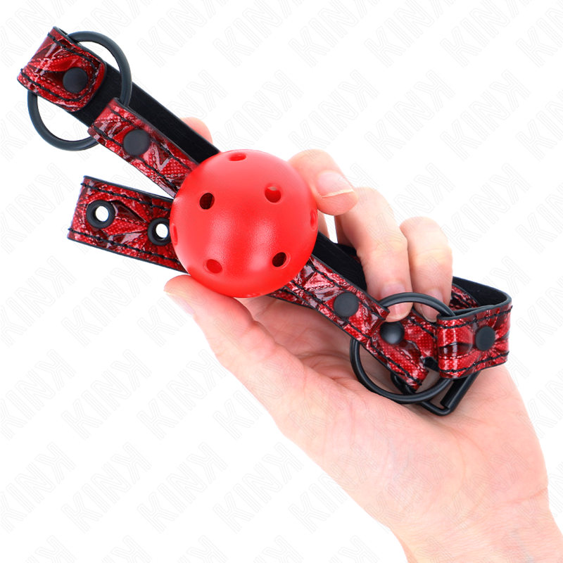 Kink - mordaza de bola 4.5 cm con patrón de diamante modelo