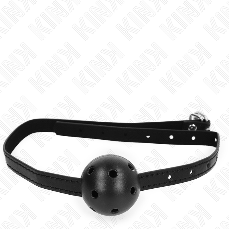 Kink - mordaza de bola 4.5 cm transpirable simplicity negro