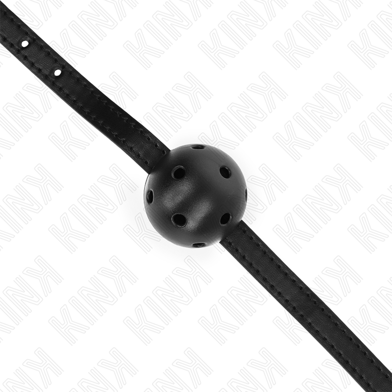 Kink - mordaza de bola 4.5 cm transpirable simplicity negro