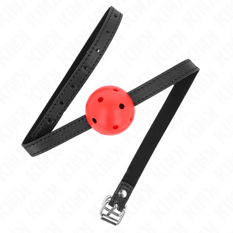Kink - mordaza de bola 4.5 cm transpirable simplicity rojo