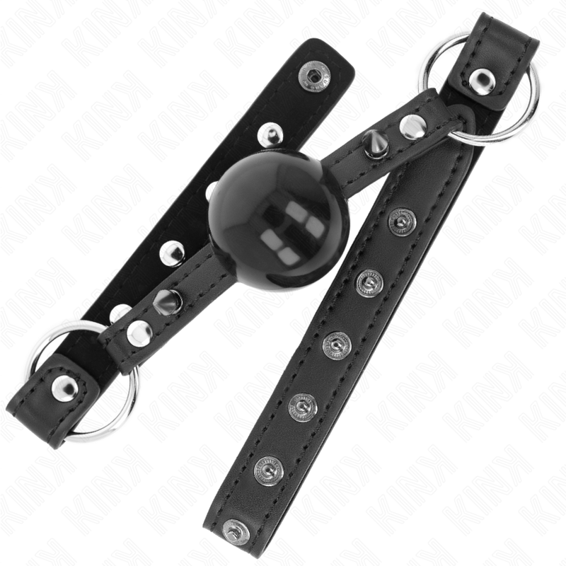 Kink - mordaza de bola 4 cm con remache de punta y cierre
