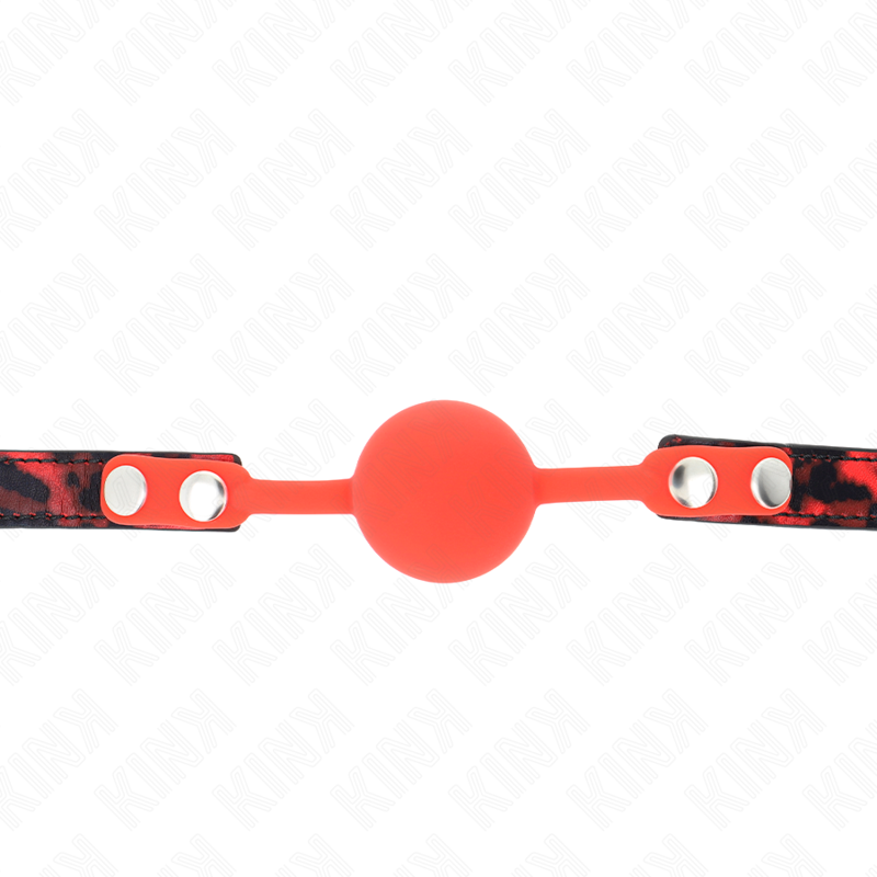 Kink - mordaza de bola 4 cm de silicona modelo 2