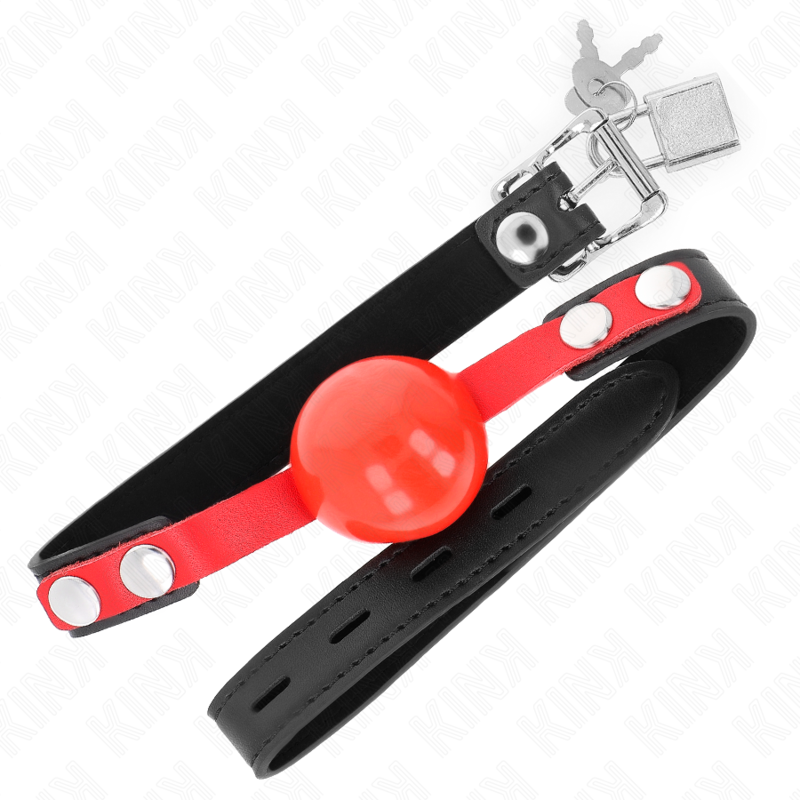 Kink - mordaza de bola 4 cm suave de tpe modelo 4 60 x 2 cm