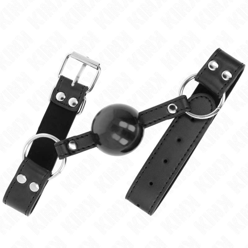Kink - mordaza de bola 4 cm suave y sólida con correa