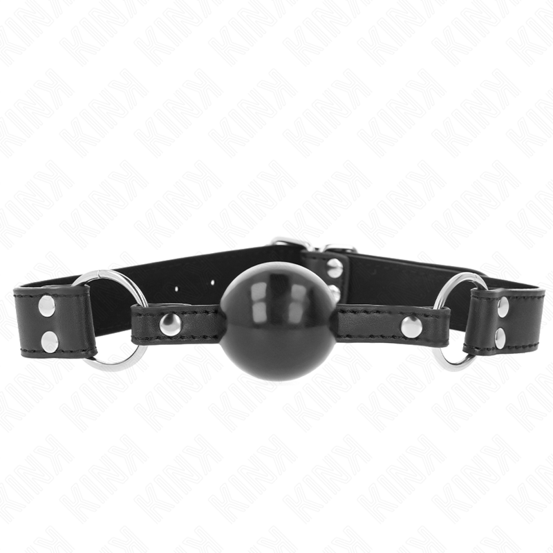 Kink - mordaza de bola 4 cm suave y sólida con correa