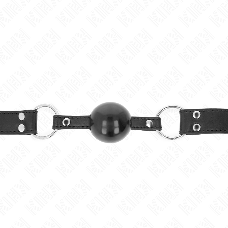 Kink - mordaza de bola 4 cm suave y sólida con correa