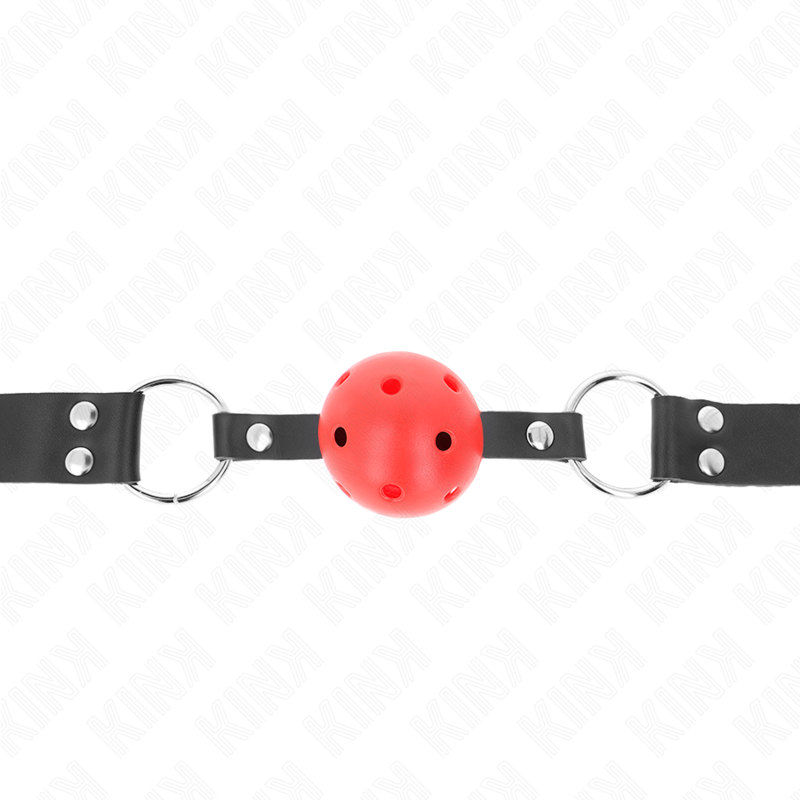 Kink - mordaza de bola 4 cm transpirable con doble remache