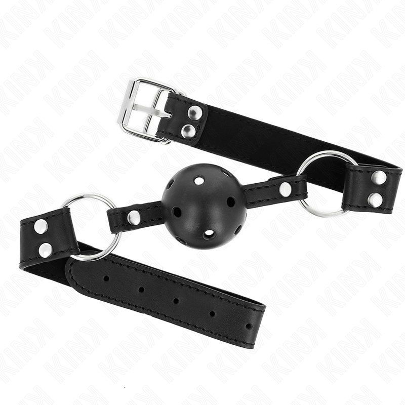 Kink - mordaza de bola 4 cm transpirable con doble remache