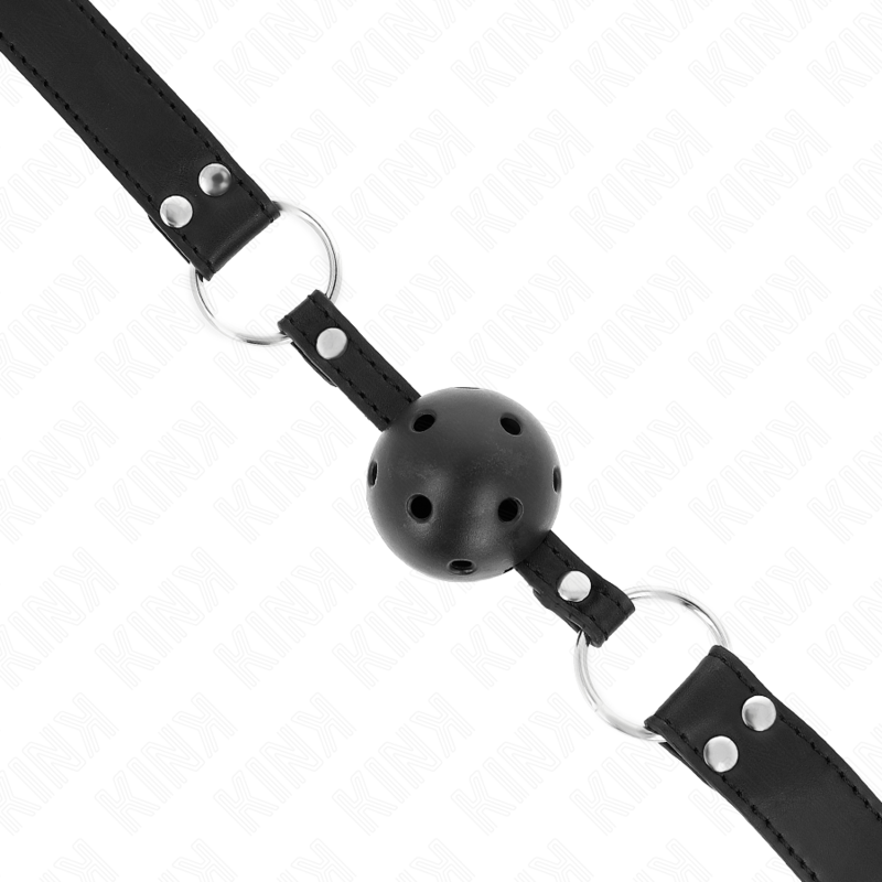 Kink - mordaza de bola 4 cm transpirable con doble remache
