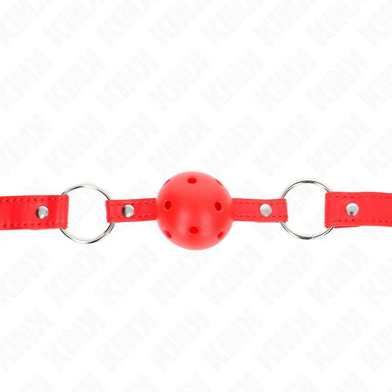 Kink - mordaza de bola 4 cm transpirable con doble remache