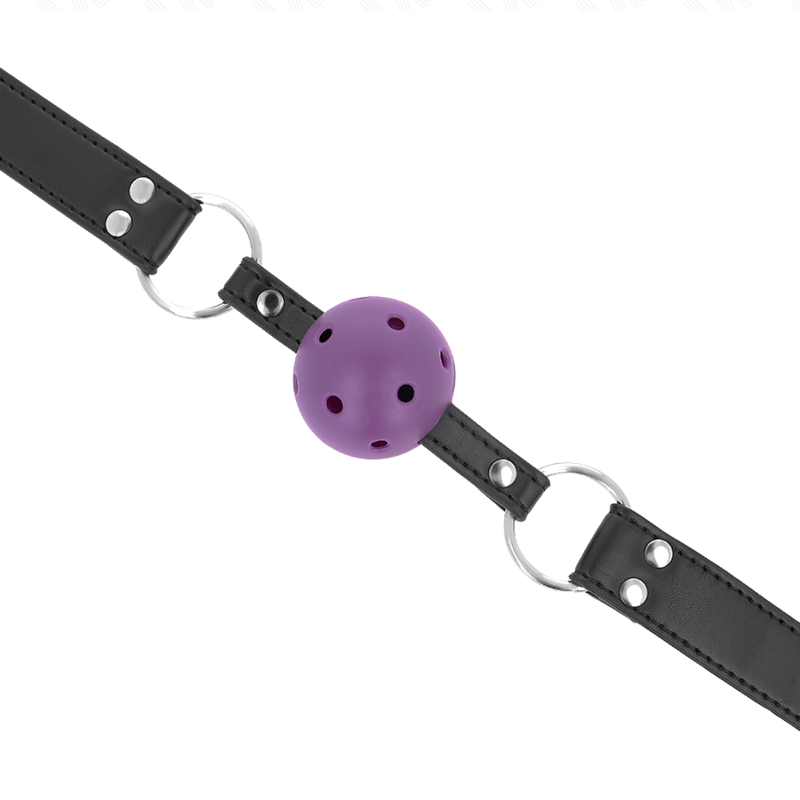 Kink - mordaza de bola 4 cm transpirable con doble remache