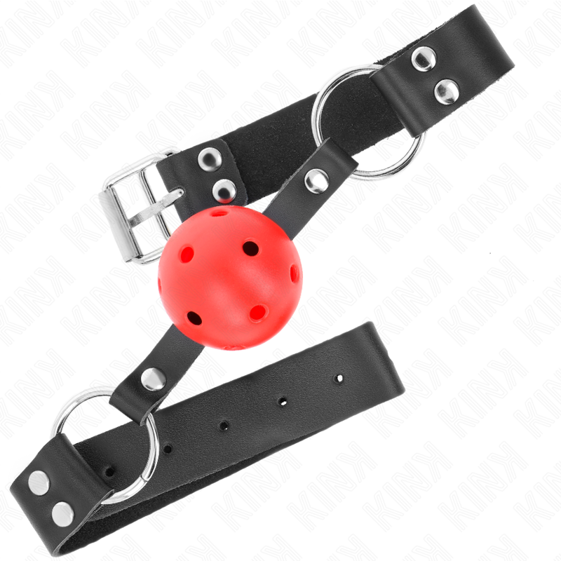 Kink - mordaza de bola 4 cm transpirable con doble remache