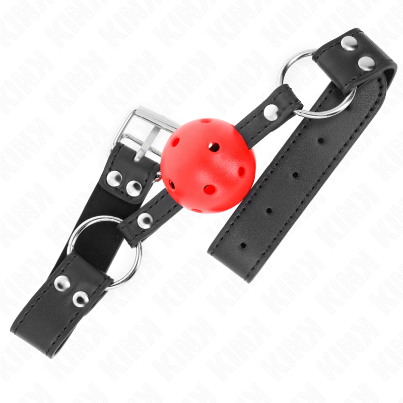 Kink - mordaza de bola 4 cm transpirable con doble remache