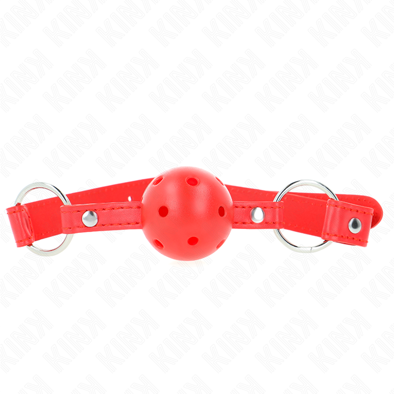 Kink - mordaza de bola 4 cm transpirable con doble remache