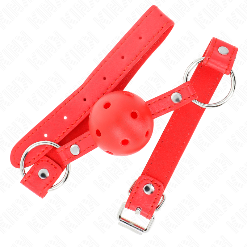 Kink - mordaza de bola 4 cm transpirable con doble remache