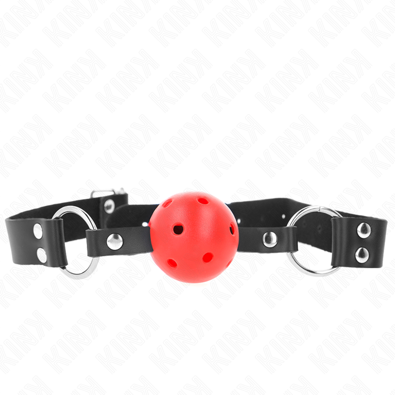 Kink - mordaza de bola 4 cm transpirable con doble remache