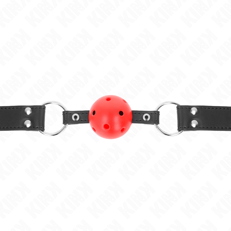 Kink - mordaza de bola 4 cm transpirable con doble remache