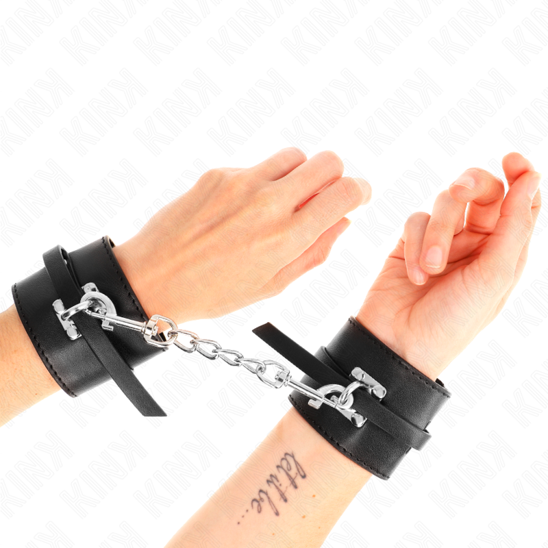 Kink - muñequeras deluxe con cierre de candado ajustable