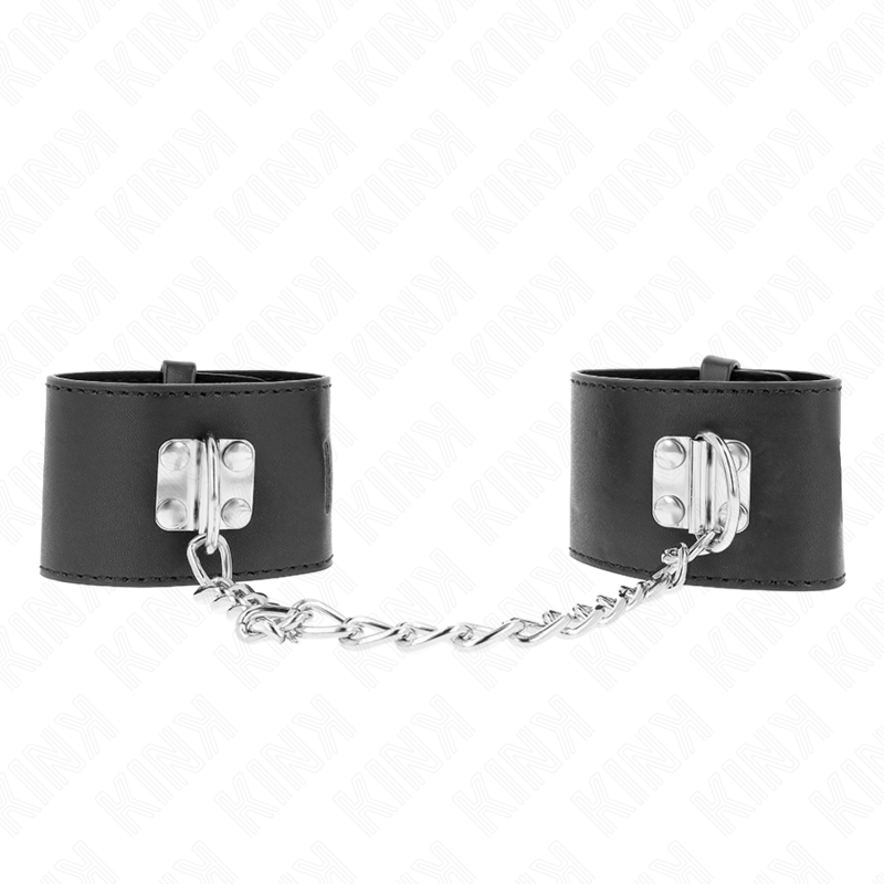 Kink - muñequeras fijas con cadena 30 cm y cierre candado