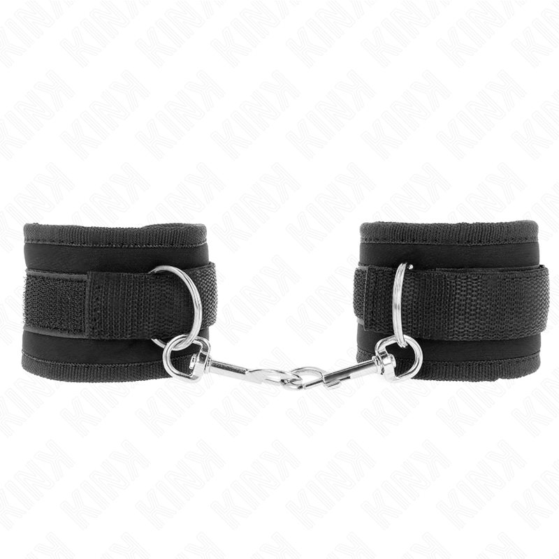 Kink - muñequeras nylon negro modelo 2 ajustable 18-35 cm x