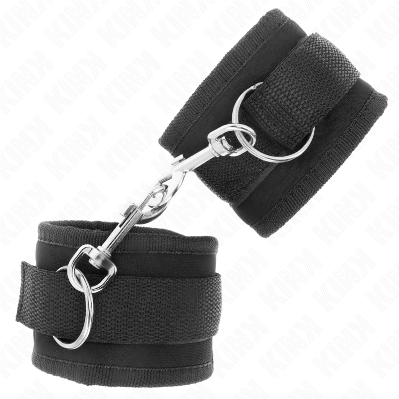 Kink - muñequeras nylon negro modelo 2 ajustable 18-35 cm x