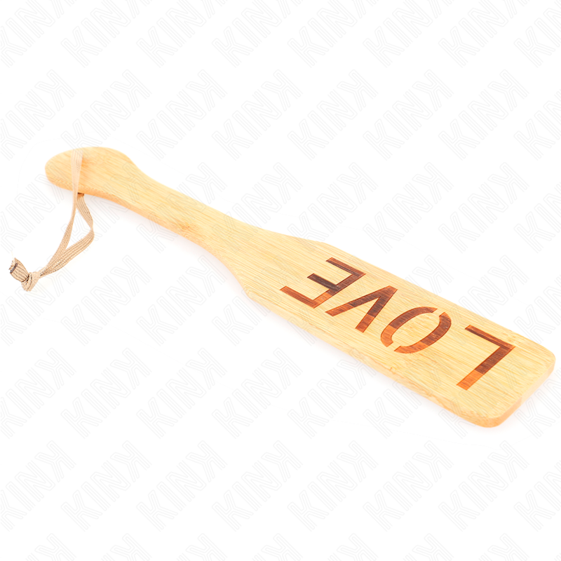 Kink - pala de bambú palabra love 32 x 5.5 cm
