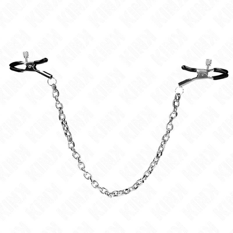 Kink - pinzas para pezones con cadena gruesa 30 cm