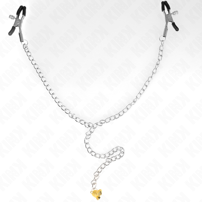 Kink - pinzas para pezones con campana cascabel dorado