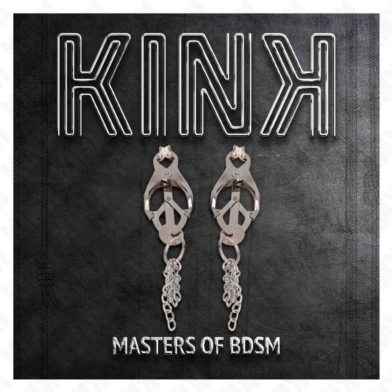 Kink - pinzas para pezones estilo japonés con cadenas