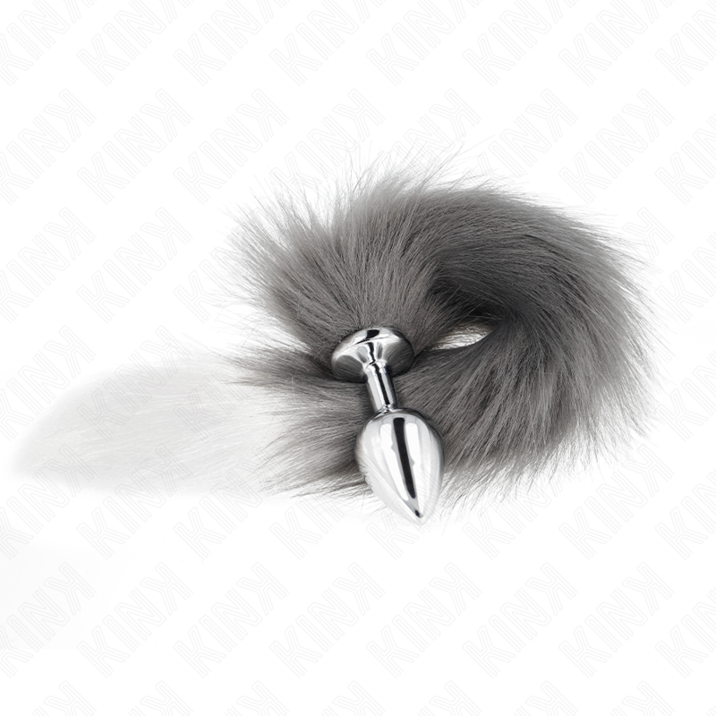 Kink - plug anal talla m 8 x 3.5 cm con cola sintética 40
