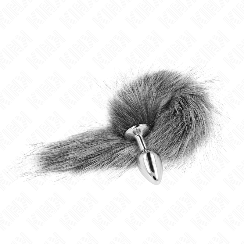 Kink - plug anal talla s 7 x 3 cm con cola sintética 40 cm