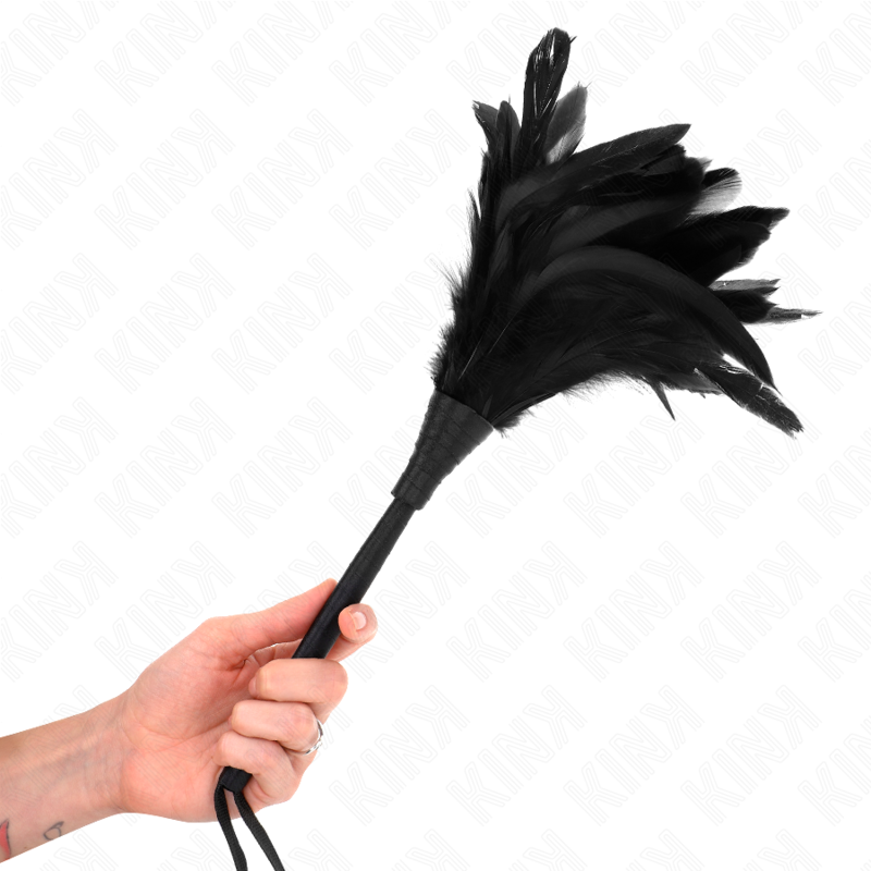 Kink - plumas de pollo para cosquillas con forma cuerno