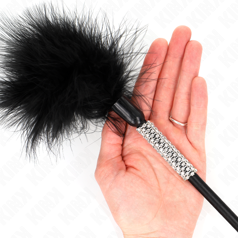 Kink - plumas para cosquillas con mango de diamantes