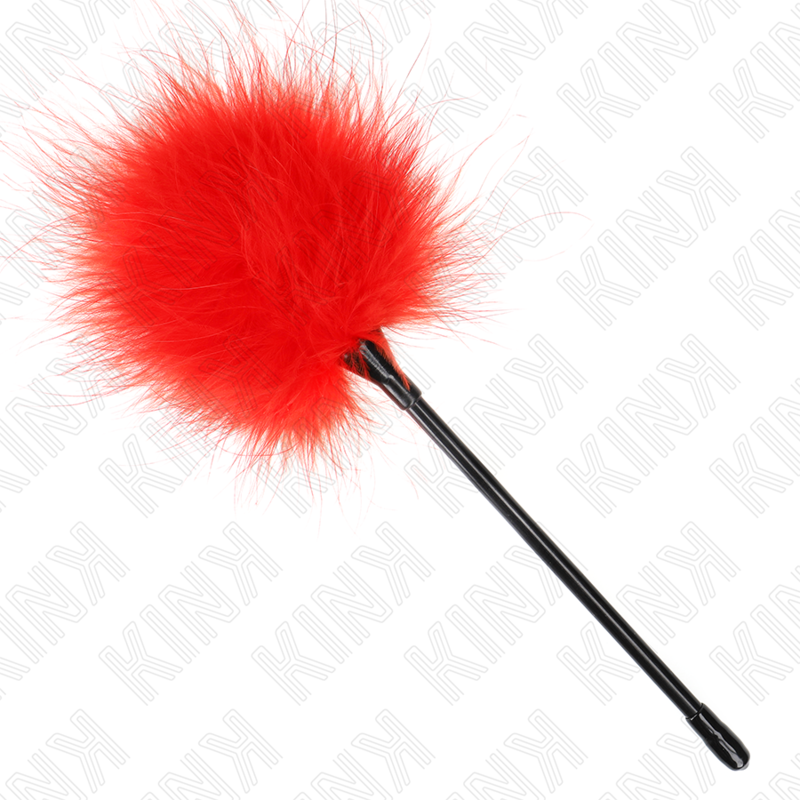 Kink - plumas para cosquillas rojo usado para el kit