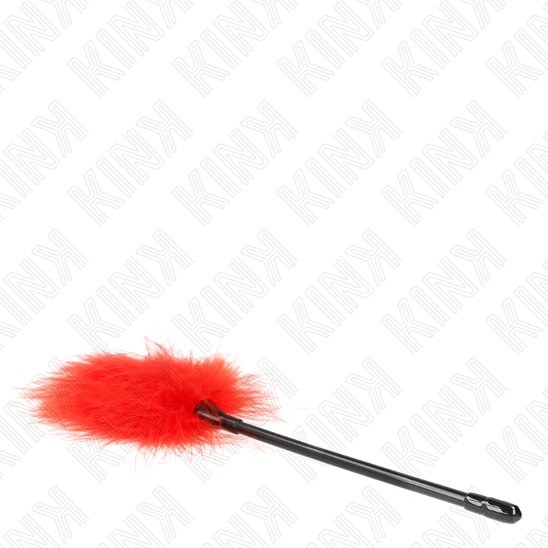 Kink - plumas para cosquillas rojo usado para el kit