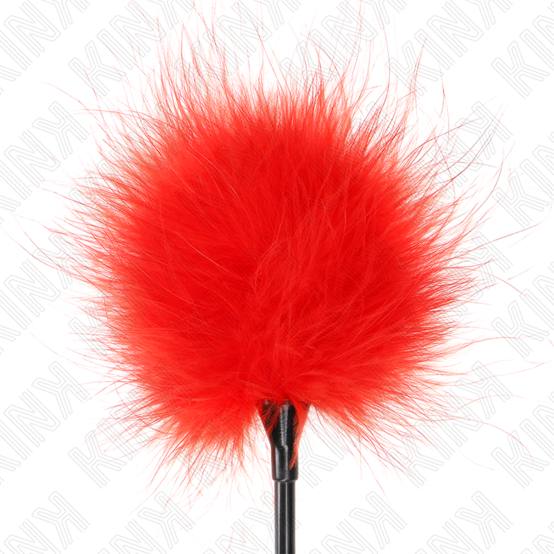 Kink - plumas para cosquillas rojo usado para el kit