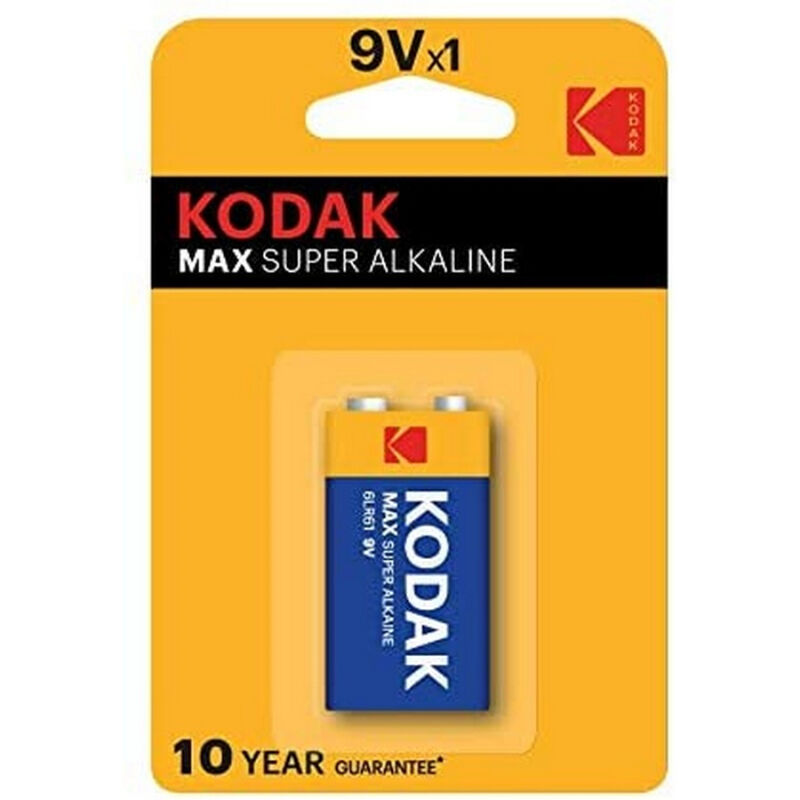 Kodak - max pila alcalina 9v lr61 blister
