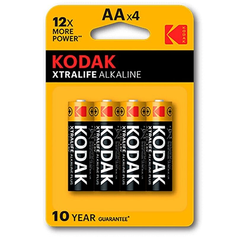 Kodak - xtralife pila alcalina aa lr6 blister*4