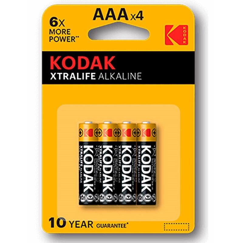 Kodak - xtralife pila alcalina aaa lr03 blister*4