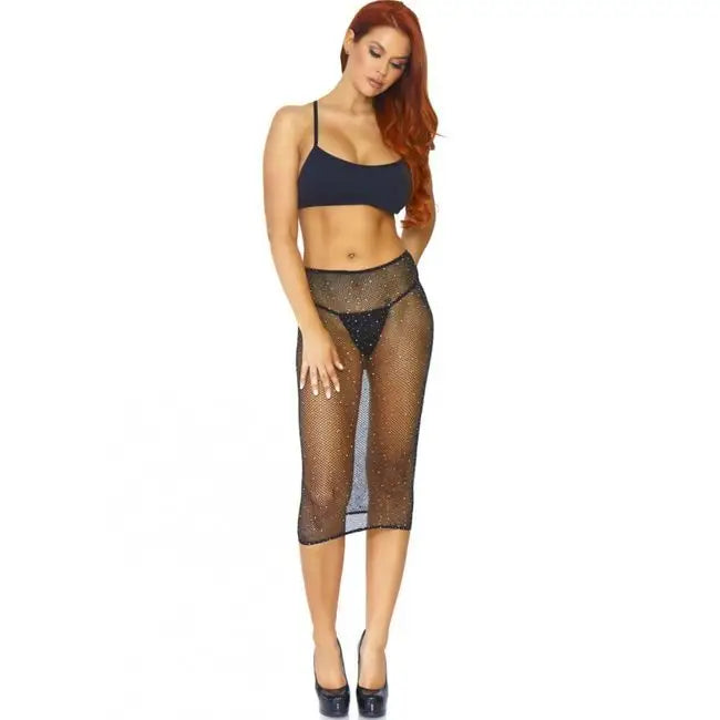 Leg avenue - vestido convertible de tubo negro t.u.