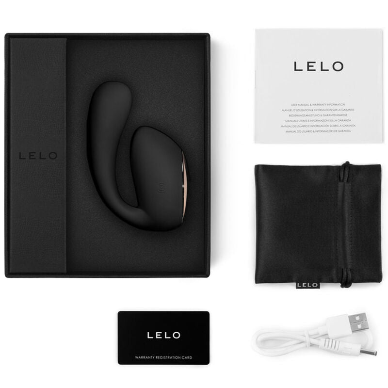 Lelo - ida wave masajeador parejas negro