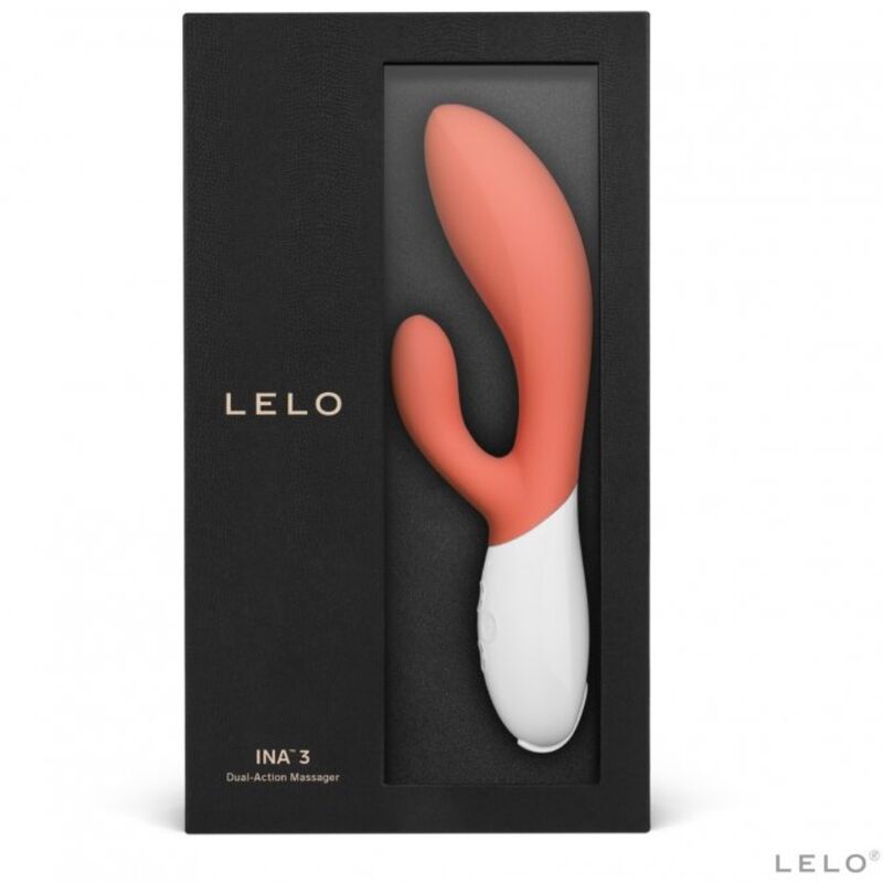 Lelo - ina 3 vibrador rabbit lujo coral