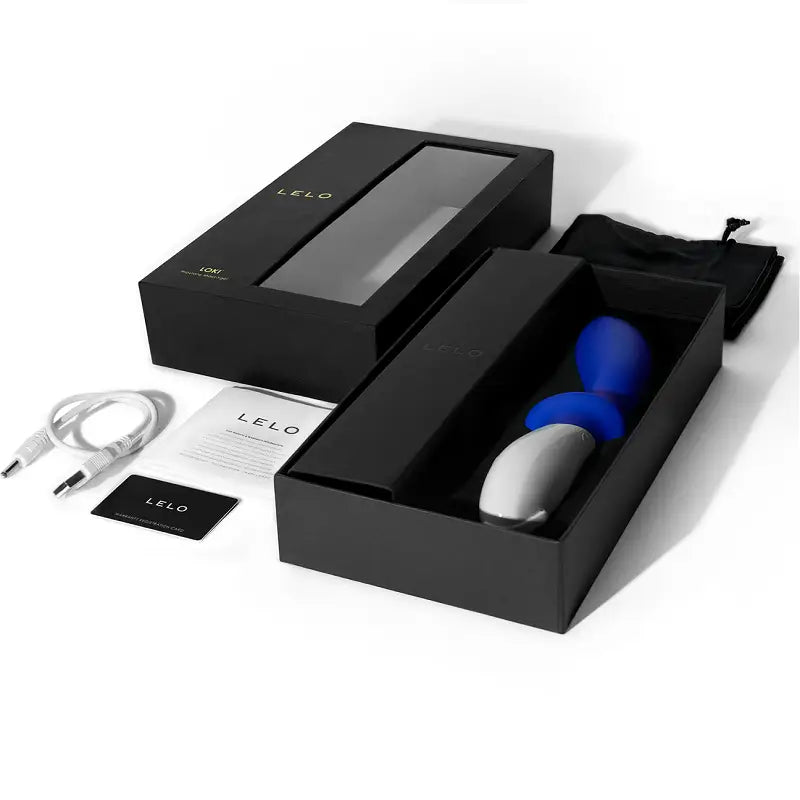 Lelo - loki vibrador prostático azul