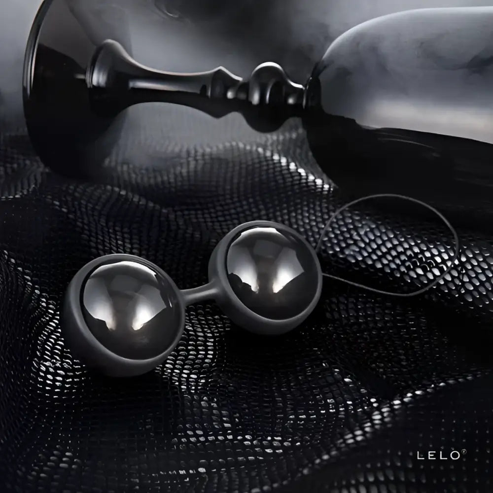 Lelo - luna beads noir bolas kegel
